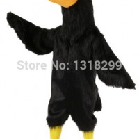 Crow Mascot Black Raven Bird Costume - MaskUS T0140 from — The Mascot Store