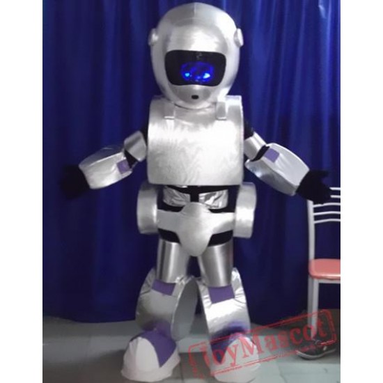 Cartoon Intelligent Robot Mascot Costume