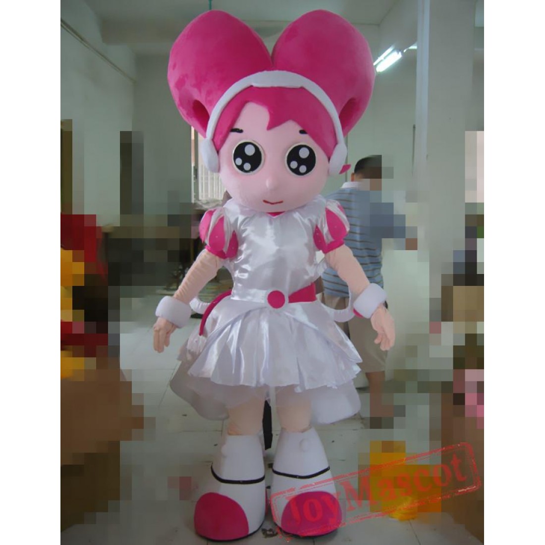 Cartoon Cosplay Beauty Girl Mascot Costume 