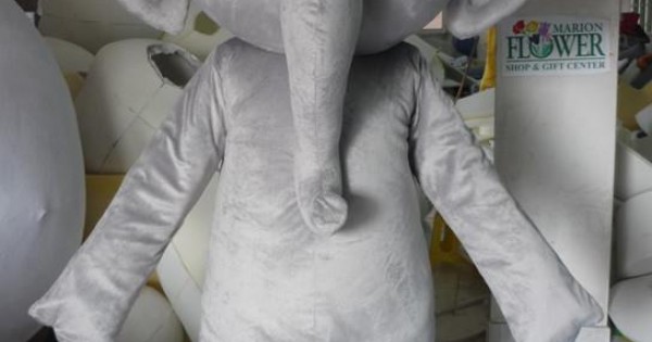 Ellie Elephant Mascot Costume Animal