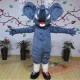 Gray Elephant Mascot Costume For Adullt & Kids