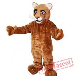 Happy giant Tiger Mascot costume wild animal fancy dress - SpotSound Mascots  in Canada / US / Latin America Cortar L (175-180CM)