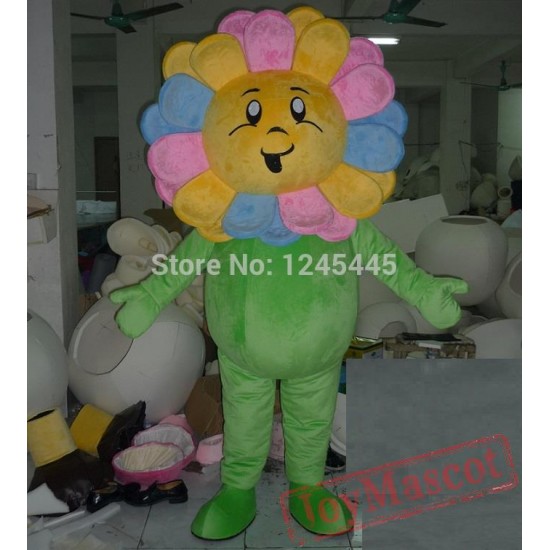 Flower Fancy Costumes Adult Flower Mascot Costume