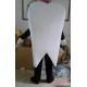 Adult Happy White Tooth Mascot Costume