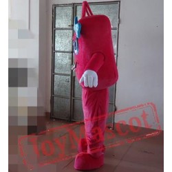 All Pink Handbag Mascot Costume Handbag Mascot For Adults