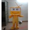 Funny Mascot Costume Plush Yellow Tv Costume For Adult