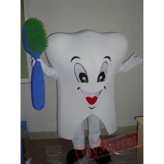 Adult Tooth Mascot Costume Tooth Costume