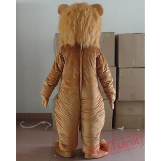 Red Nose Lion Costume Adult Lion Mascot Costume