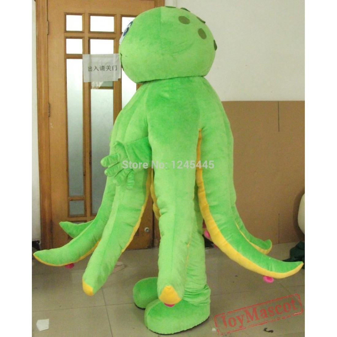 Octopus Costumes Green Blue Purple Yellow Octopus Mascot Costume For Adult 