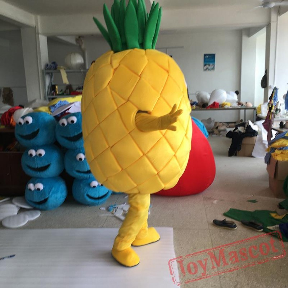 Adult Fruit Pineapple Mascot Costumes