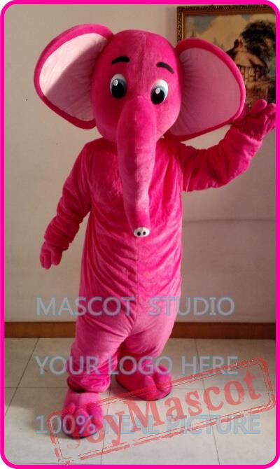 Penny Elephant Mascot Costume, Elephant Mascot Costume