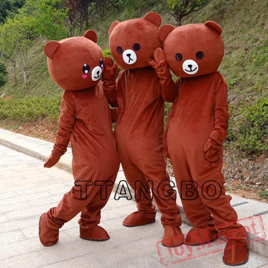 mascot teddy bear costume